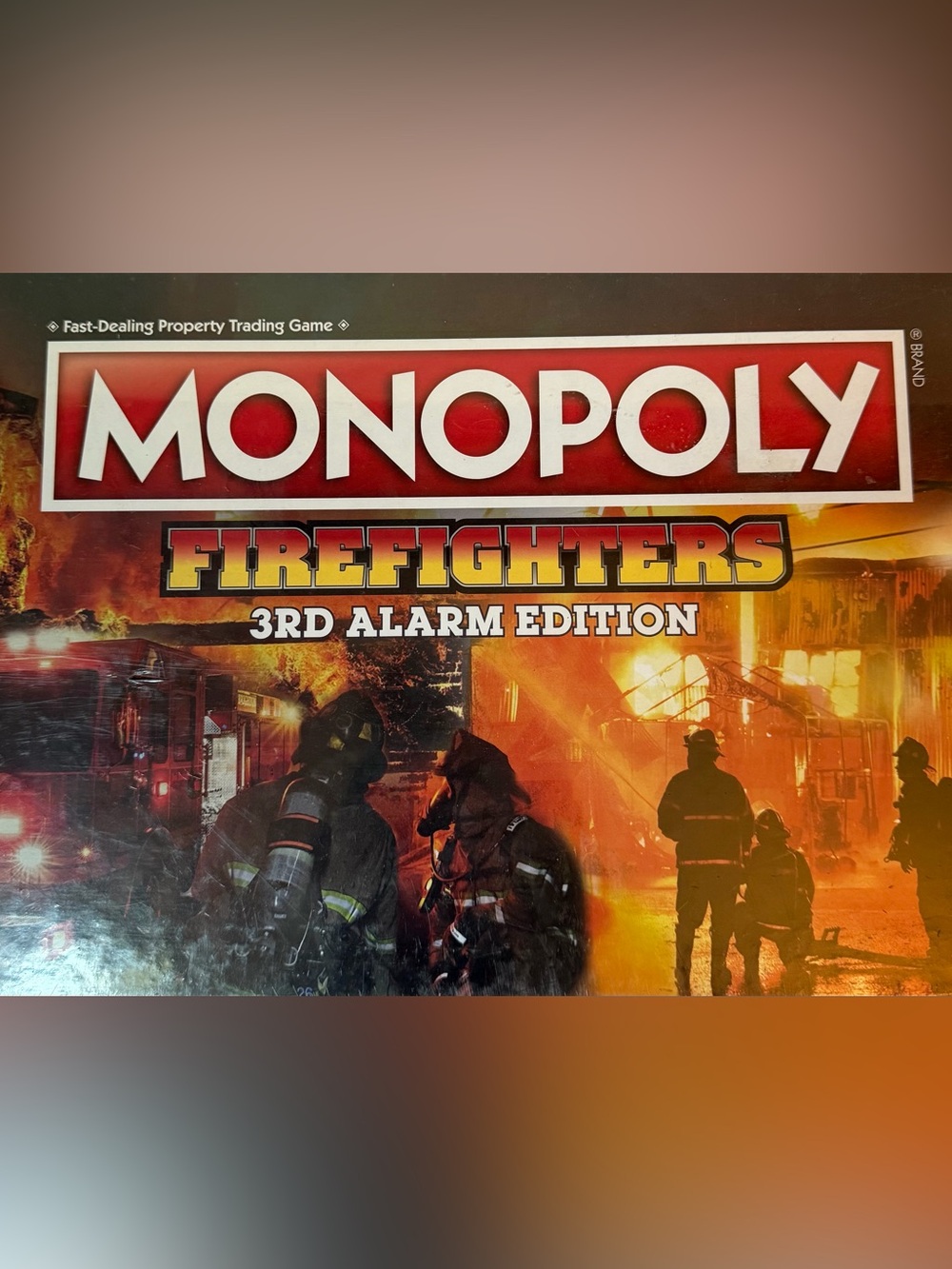 Monopoly Firefighters 3rd Alarm Edition Board Game Sealed NEW